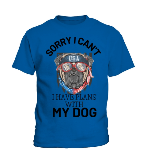 sorry i cant have plans with my dog Kids T-Shirt