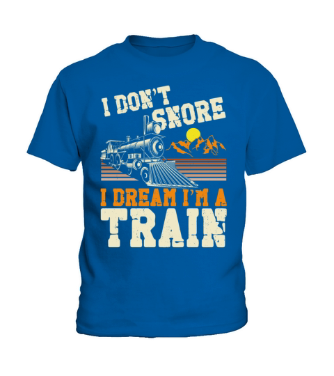 Steam Train Driver Trainspotting Kids T-Shirt