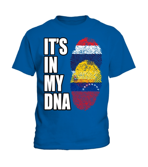 Thai And Venezuelan Vintage Heritage DNA Flag Kids T-Shirt