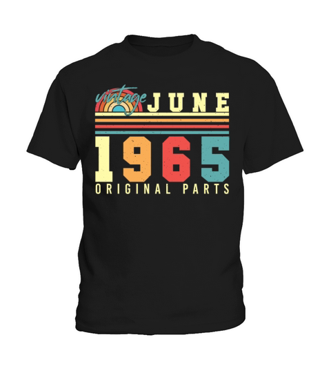 Vintage 1965 June Kids T-Shirt