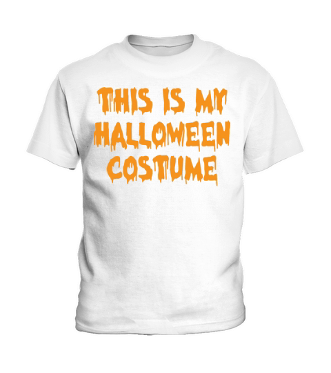 Vintage This is My Halloween Costume 2022 Kids T-Shirt