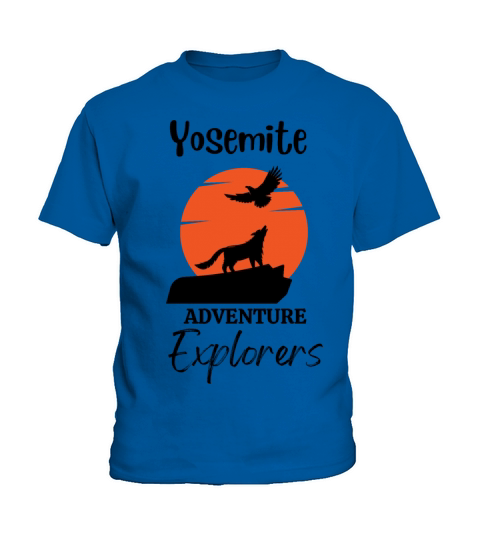 Yosemite Adventure Explorers Kids T-Shirt