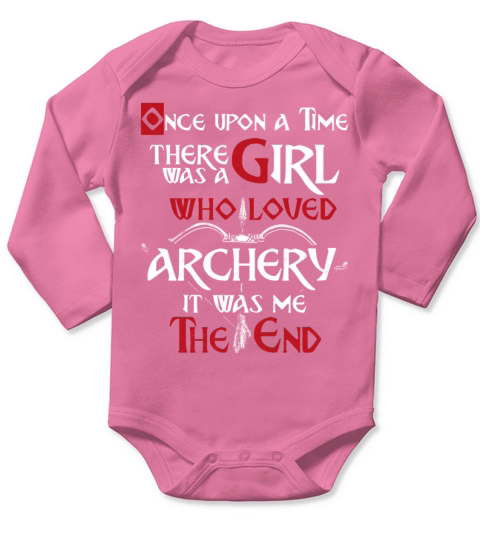 Archery Bow Archer Vintage Once Long Sleeve Baby One-Piece