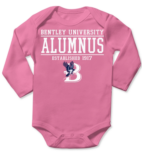 Bentley University  Alumnus Established 1917 Long Sleeve Baby One-Piece