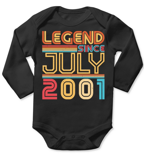 Birth Month July 2001 Long Sleeve Baby One-Piece