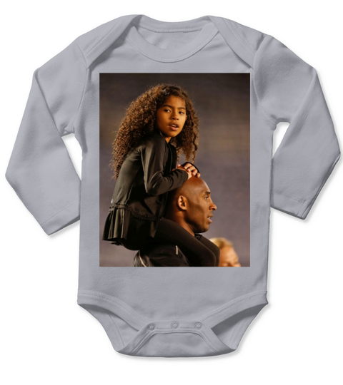 Kobe and Gigi 2 Long Sleeve Baby One-Piece