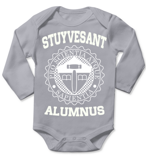 Stuyvesant High School alumnus Long Sleeve Baby One-Piece