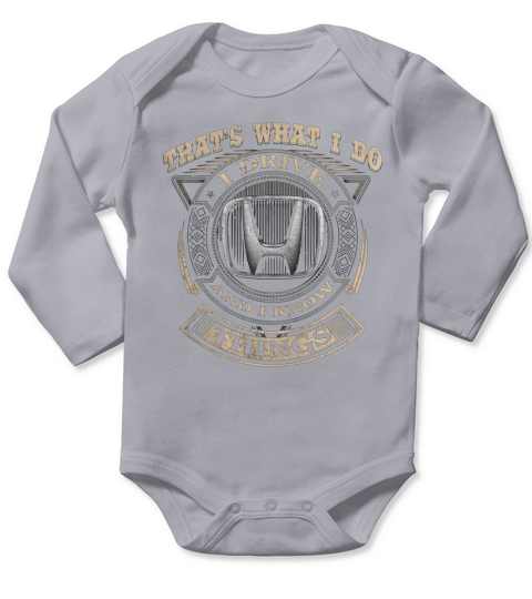 THAT WHAT I DO HONDA Long Sleeve Baby One-Piece