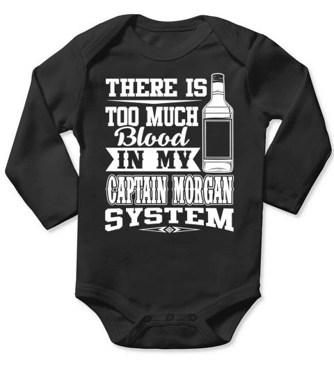 THERE IS Captain Morgan Long Sleeve Baby One-Piece
