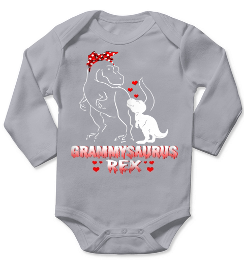 Womens grammy Saurus Gift for Dad grammySaurus halloeen T-Shirt Long Sleeve Baby One-Piece