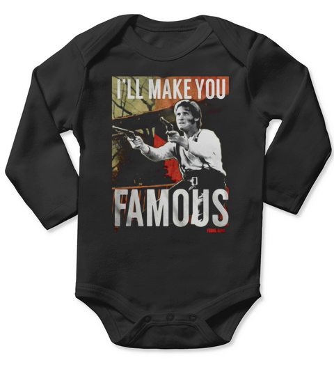Young Guns Ill Make You Famous Shirt Long Sleeve Baby One-Piece