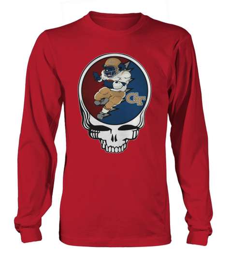 GratefulDead Georgia Tech Yellow Jackets Long sleeved Unisex