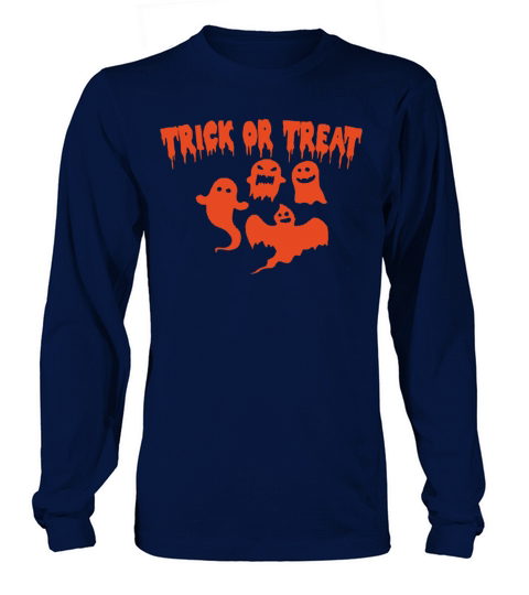 HALLOWEEN GHOST Long sleeved Unisex