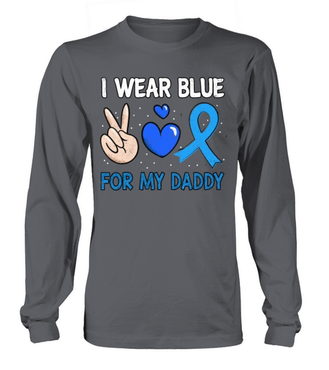 In November Blue For Daddy Diabetes Awareness Long sleeved Unisex