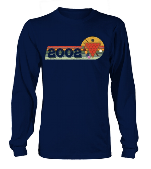 Snooker Snooker-game Vintage born 2002 Birthday Long sleeved Unisex