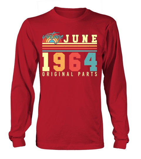 Vintage 1964 June Long sleeved Unisex