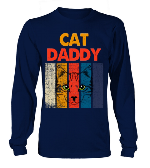 Vintage Cat Daddy Long sleeved Unisex