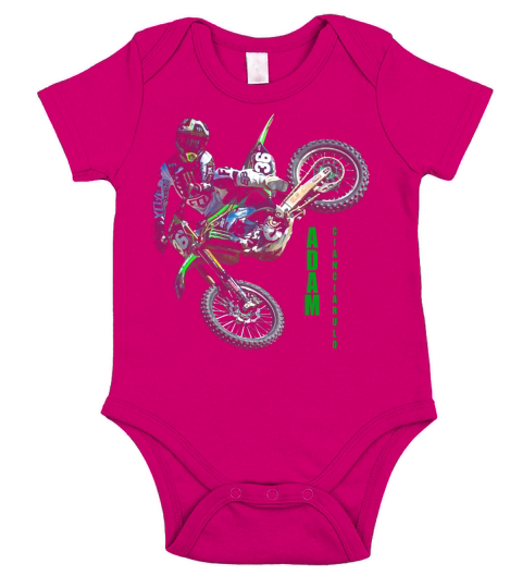 Adam Cianciarulo motorcross Tshirt Short Sleeve Baby One-Piece
