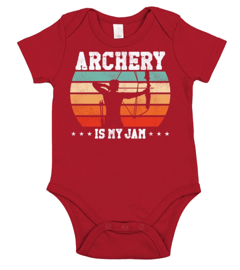 Archery Bow Archer Retro Vintage Short Sleeve Baby One-Piece
