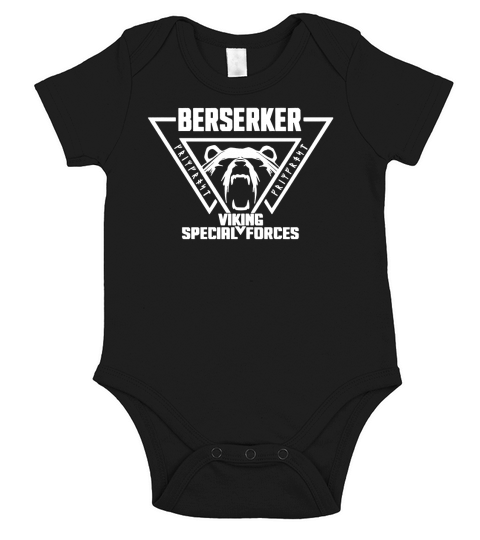 Berserker Viking Special Forces Short Sleeve Baby One-Piece