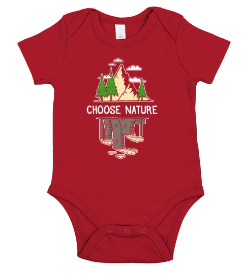 Choose Nature - Environmentalist Short Sleeve Baby One-Piece