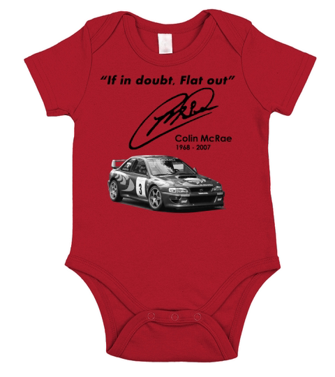 Colin McRae Short Sleeve Baby One-Piece