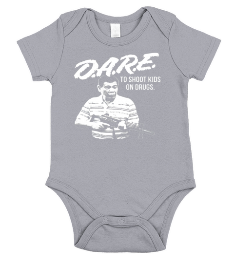 DARE DUTERTE Short Sleeve Baby One-Piece