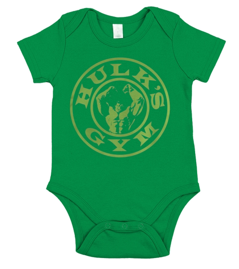 Hulks Gym Short Sleeve Baby One-Piece