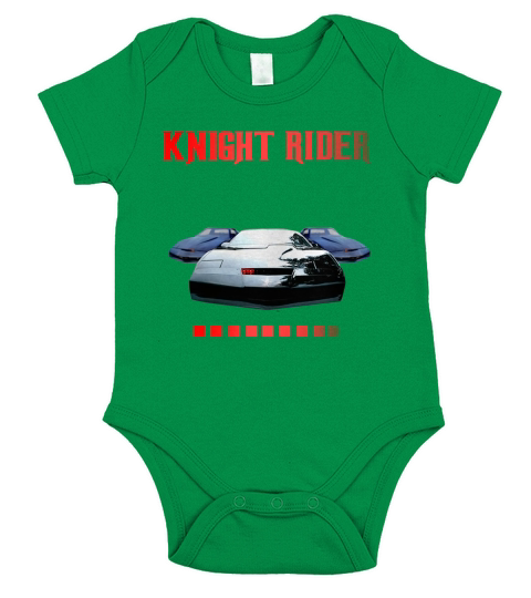 Knight Rider Short Sleeve Baby One-Piece