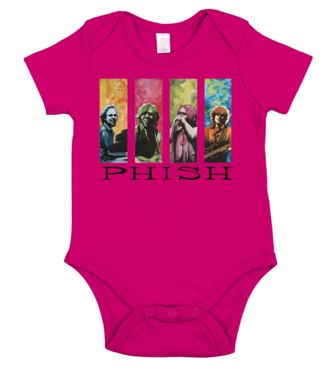 Phish Band  Tshirt Short Sleeve Baby One-Piece