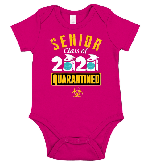 Senior Class of 2020 Quarantine Toilet Paper Short Sleeve Baby One-Piece