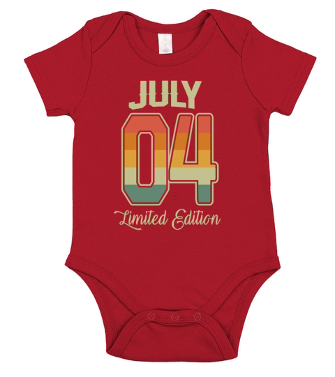 Vintage 18th Birthday July 2004 Sports Gift Short Sleeve Baby One-Piece