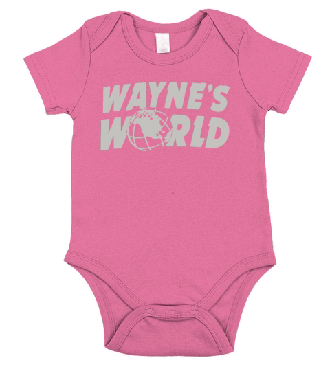 Wayne s World T-Shirt Short Sleeve Baby One-Piece
