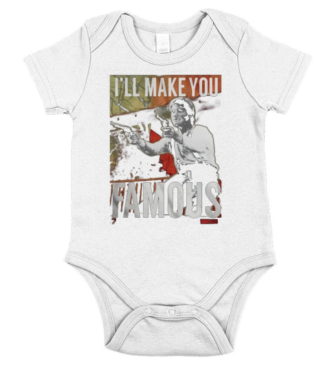 Young Guns Ill Make You Famous Shirt Short Sleeve Baby One-Piece