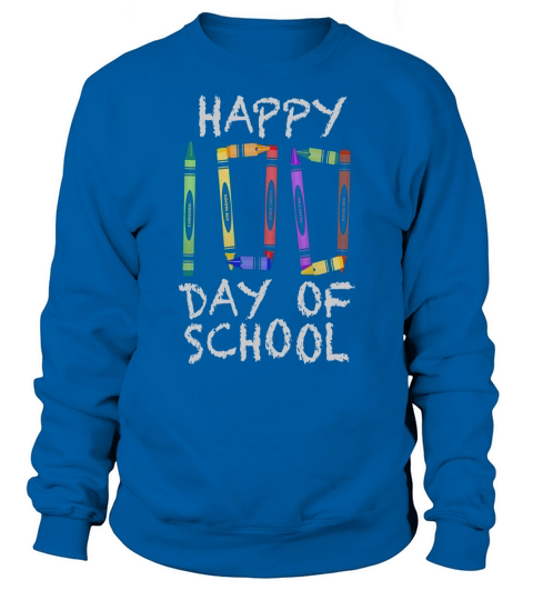 100th Day of School Shirt Crayon 100 for Teacher or Child Sweatshirt Unisex