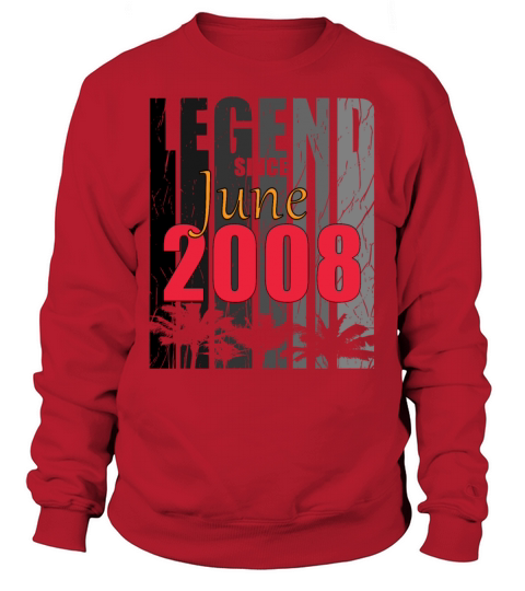 2008 vintage born in June gift Sweatshirt Unisex