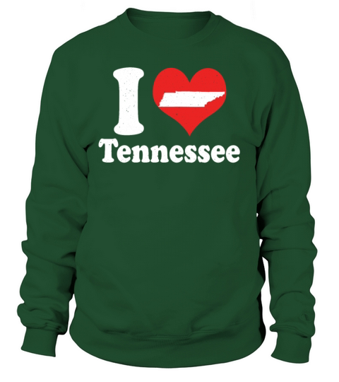 America Citizen US State Love I Heart Tennessee Sweatshirt Unisex