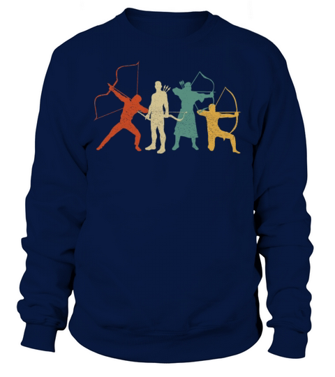 Archery Bow Archer Retro Vintage Sweatshirt Unisex