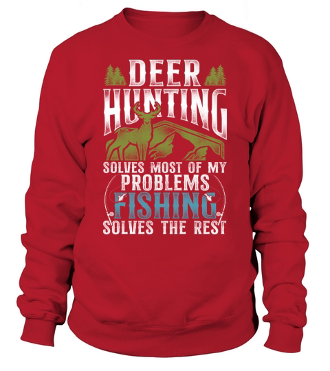 Buck Deer Hunting Hunter Fishing Sweatshirt Unisex
