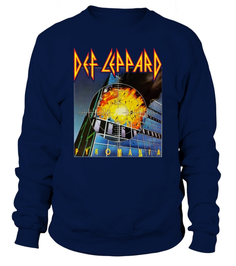 Def Leppard Pyromania 83 Hard Glam Rock Nwobhm T-Shirt Sweatshirt Unisex