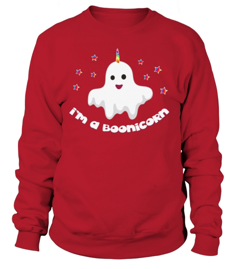 Funny Halloween Ghost Im a boonicorn Sweatshirt Unisex