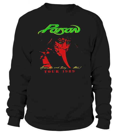 Poison Band Tour 1989 Sweatshirt Unisex