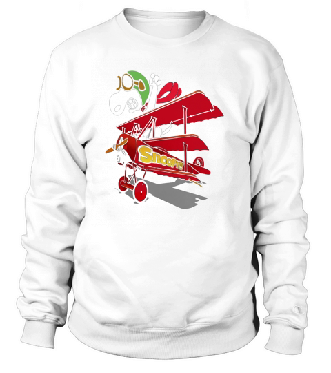 snoopy pilot Sweatshirt Unisex