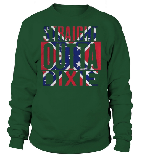 straight outta dixie Sweatshirt Unisex