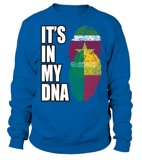 Surinamese And Benin Vintage Heritage DNA Flag Sweatshirt Unisex