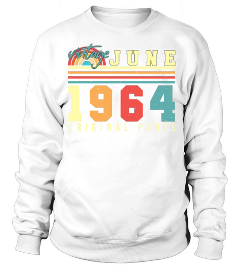 Vintage 1964 June Sweatshirt Unisex