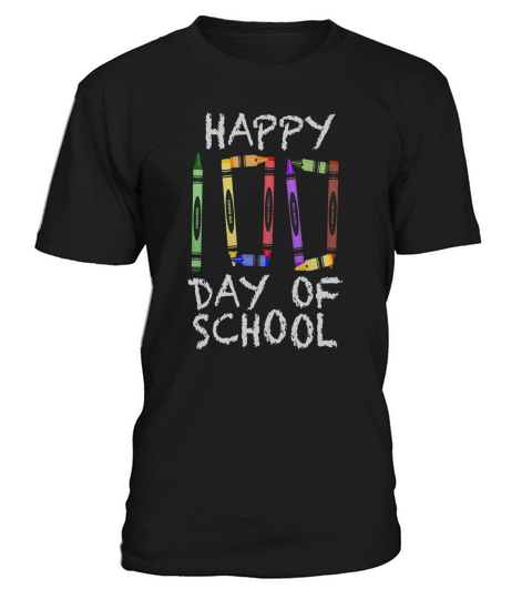 100th Day of School Shirt Crayon 100 for Teacher or Child T-Shirt Unisex