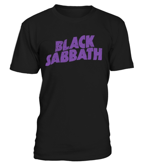 Black Sabbath Purple Logo T-Shirt T-Shirt Unisex