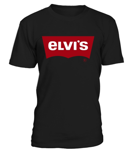 ELVIS - Levis Style Logo T-Shirt Unisex