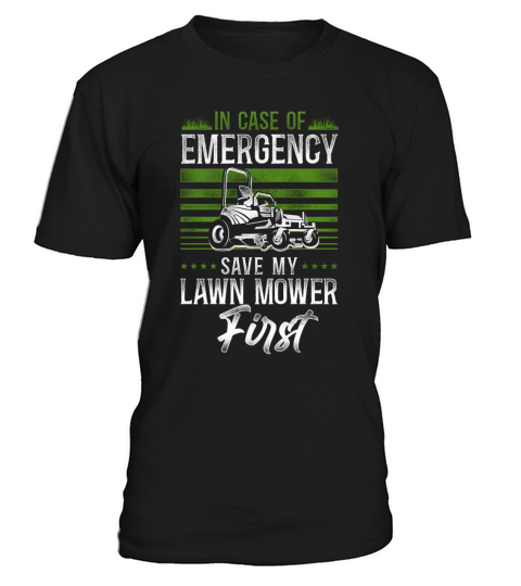 Lawn Mower Mowing Dad Father T-Shirt Unisex